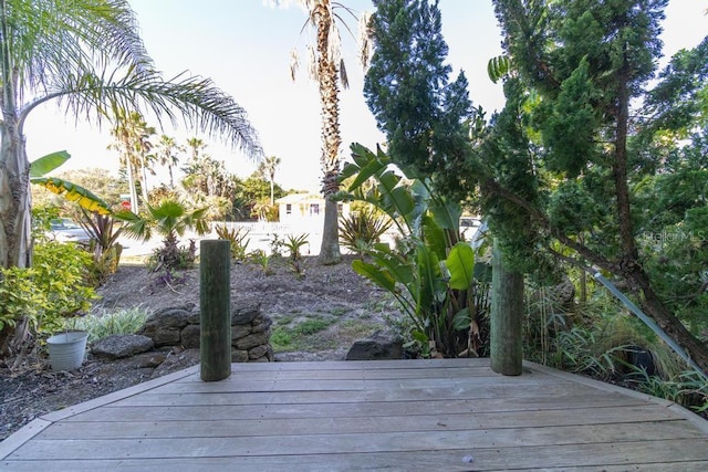 3000 Ocean Shore Blvd Unit 18, Ormond Beach, FL 32176 - view of wooden deck