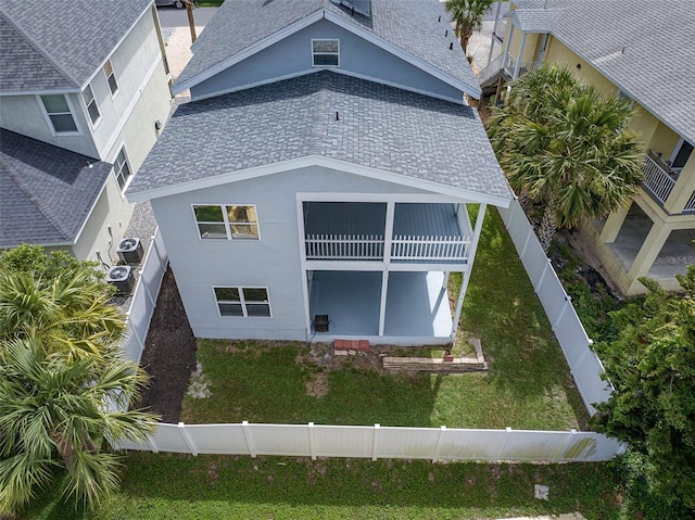 1115 N Central Ave, Flagler Beach, FL 32136 - aerial view of property and surrounding area