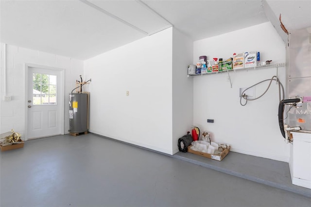 23 Pennfield Ln, Palm Coast, FL 32164 - garage featuring water heater
