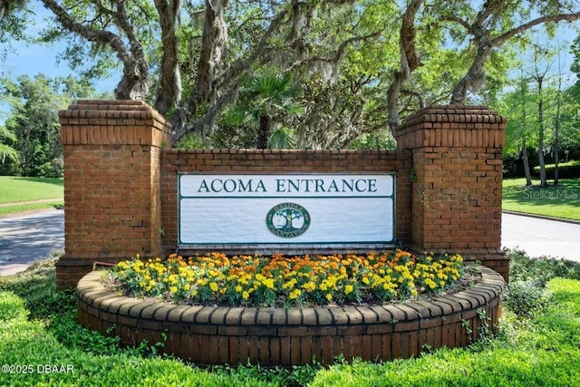 3132 Connemara Dr, Ormond Beach, FL 32174 - view of community / neighborhood sign