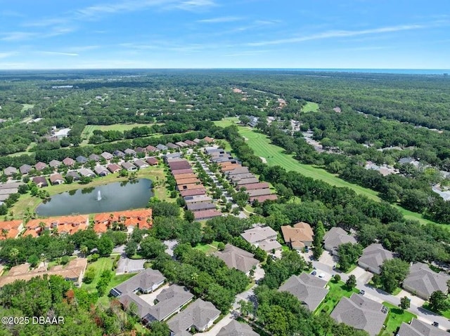 3132 Connemara Dr, Ormond Beach, FL 32174 - aerial overview of property's location featuring nearby suburban area and a nearby body of water