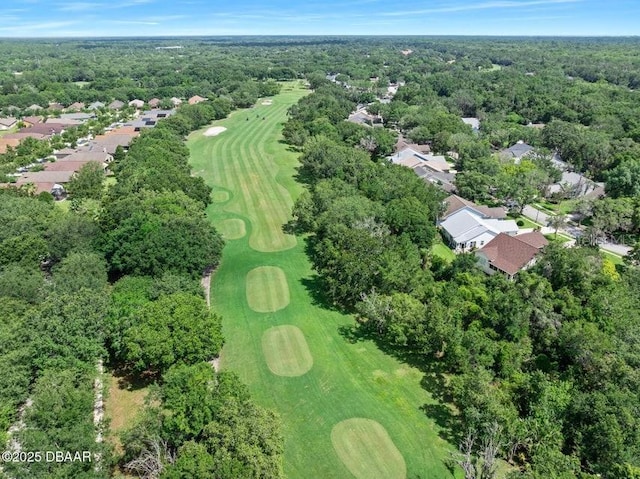 3132 Connemara Dr, Ormond Beach, FL 32174 - aerial view of property's location with a golf course and nearby suburban area