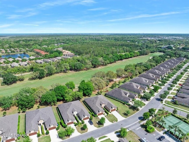 3132 Connemara Dr, Ormond Beach, FL 32174 - aerial view of property's location featuring nearby suburban area and a forest