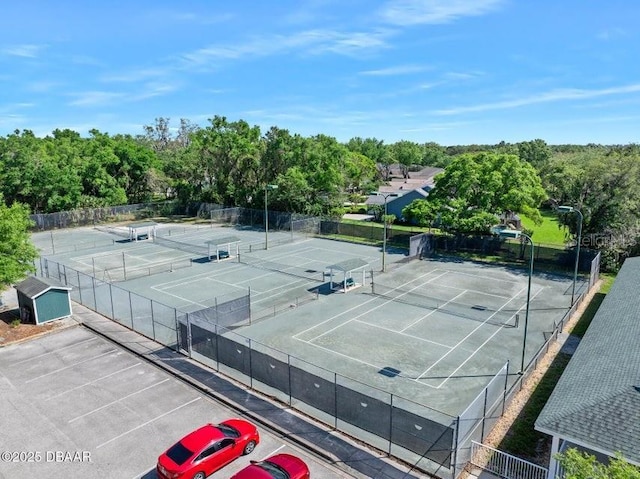 3132 Connemara Dr, Ormond Beach, FL 32174 - view of tennis court
