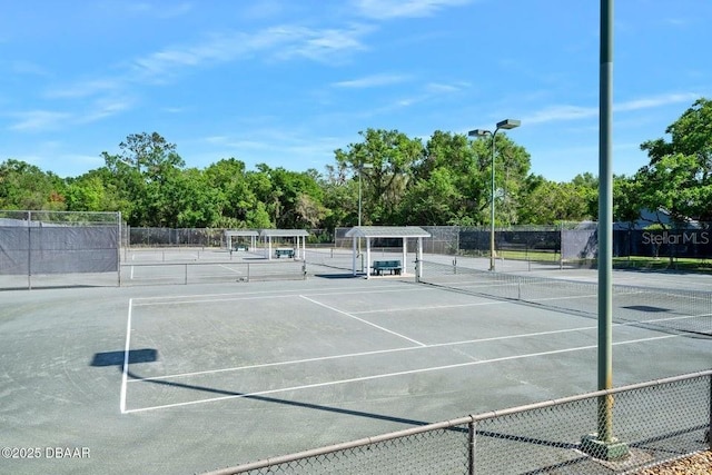 3132 Connemara Dr, Ormond Beach, FL 32174 - view of tennis court