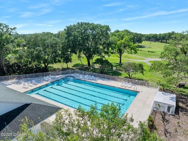 3132 Connemara Dr, Ormond Beach, FL 32174 - community pool with a patio