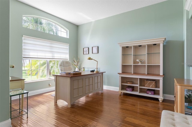 5 Senora Ct, Palm Coast, FL 32164 - office space featuring wood finished floors and baseboards