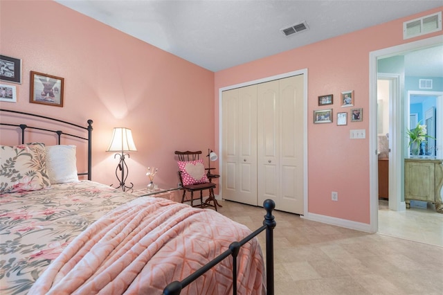 5 Senora Ct, Palm Coast, FL 32164 - bedroom featuring a closet and baseboards