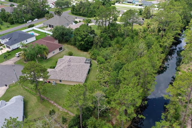 5 Senora Ct, Palm Coast, FL 32164 - aerial overview of property's location with a large body of water and nearby suburban area