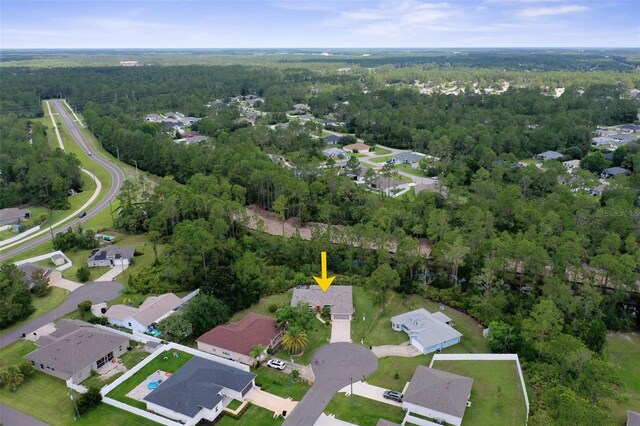 5 Senora Ct, Palm Coast, FL 32164 - aerial view of property's location featuring nearby suburban area