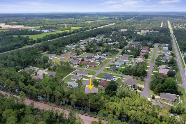 5 Senora Ct, Palm Coast, FL 32164 - aerial overview of property's location with nearby suburban area