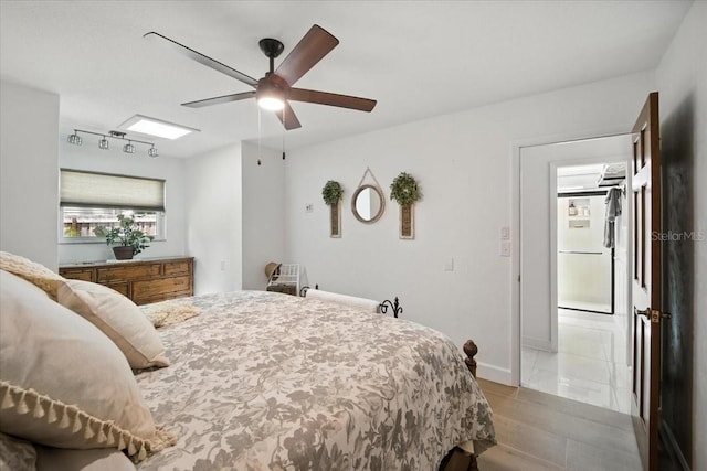 1108 Shockney Dr, Ormond Beach, FL 32174 - bedroom featuring a ceiling fan and baseboards