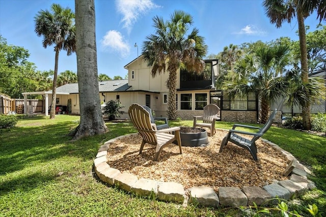 1108 Shockney Dr, Ormond Beach, FL 32174 - back of property