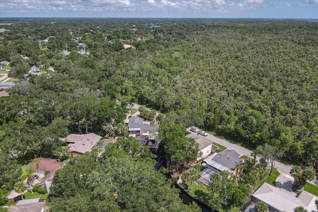 1108 Shockney Dr, Ormond Beach, FL 32174 - aerial view of property and surrounding area with a forest and nearby suburban area