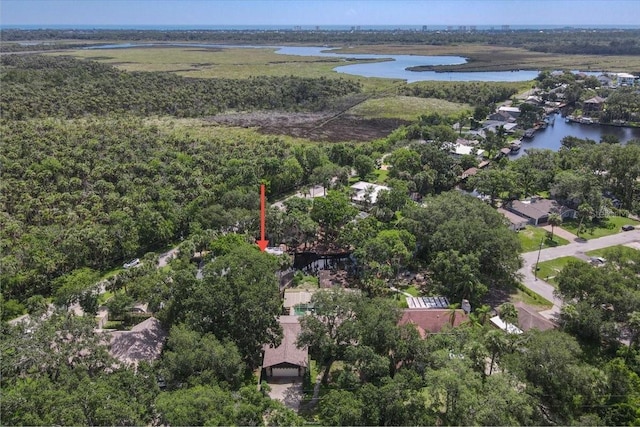 1108 Shockney Dr, Ormond Beach, FL 32174 - aerial view of property's location with a large body of water