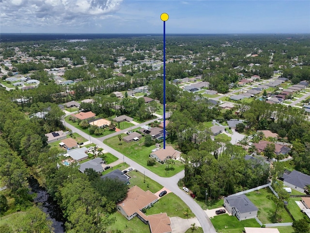 1 Ryberry Pl, Palm Coast, FL 32164 - aerial view of property and surrounding area with nearby suburban area
