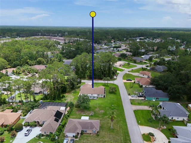 1 Ryberry Pl, Palm Coast, FL 32164 - aerial perspective of suburban area