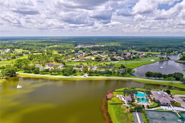 1254 Royal Pointe Ln, Ormond Beach, FL 32174 - drone / aerial view of a nearby body of water