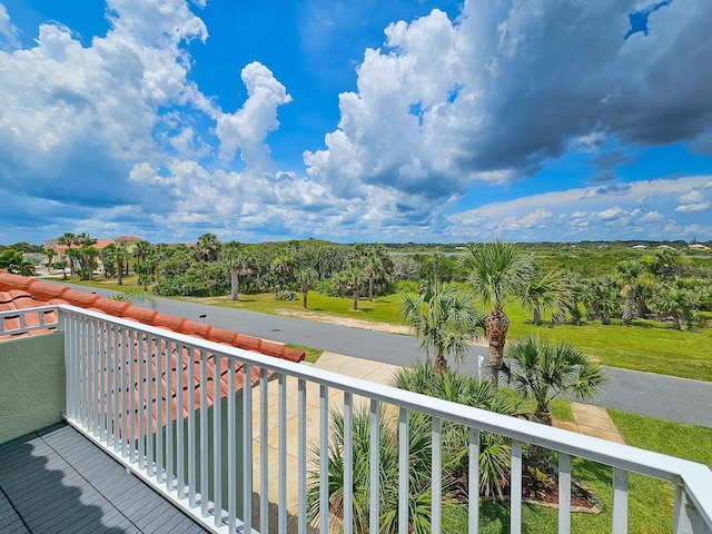 1528 N Daytona Ave, Flagler Beach, FL 32136 - view of balcony