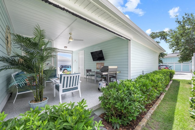31 Hidden Treasure Dr, Palm Coast, FL 32137 - view of patio featuring area for grilling