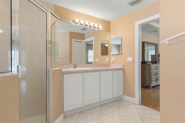 6 Prince Michael Ln, Palm Coast, FL 32164 - full bathroom with vanity and a stall shower