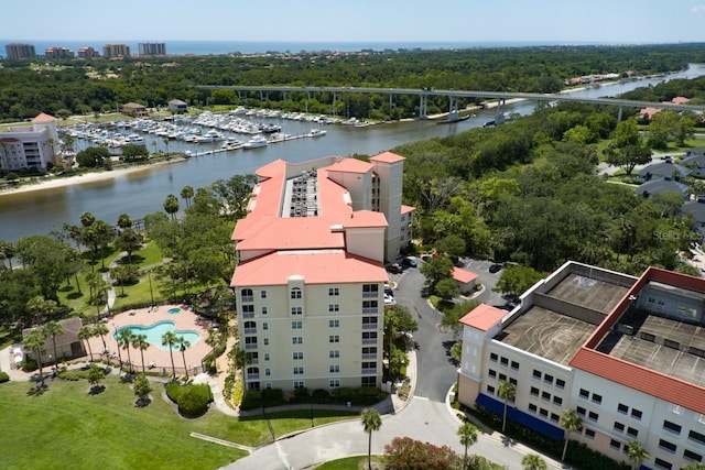 146 Palm Coast Resort Blvd Unit 501, Palm Coast, FL 32137 - drone / aerial view of a large body of water