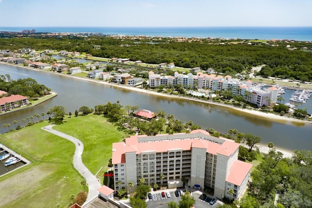 146 Palm Coast Resort Blvd Unit 501, Palm Coast, FL 32137 - drone / aerial view of a large body of water