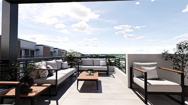 2360 Ocean Shore Blvd Unit 18, Ormond Beach, FL 32176 - balcony with outdoor lounge area