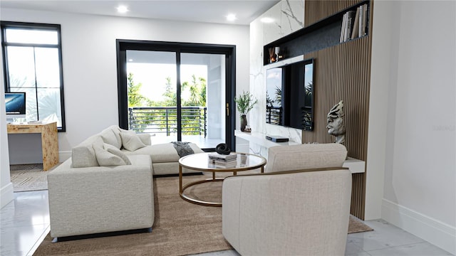 2360 Ocean Shore Blvd Unit 24, Ormond Beach, FL 32176 - living area with recessed lighting