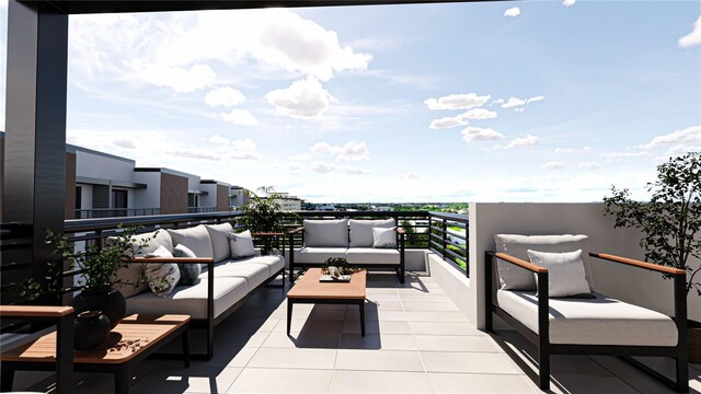 2360 Ocean Shore Blvd Unit 10, Ormond Beach, FL 32176 - balcony featuring an outdoor living space