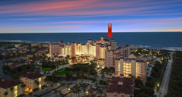 200 Ocean Crest Dr Unit 1111, Palm Coast, FL 32137 - aerial view of property's location with a nearby body of water