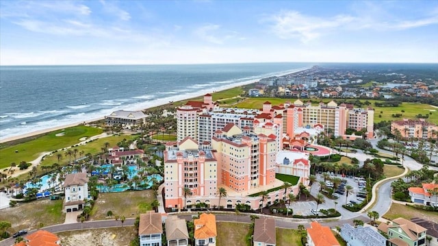 200 Ocean Crest Dr Unit 1111, Palm Coast, FL 32137 - aerial view of property and surrounding area with expansive coastline and apartment complex