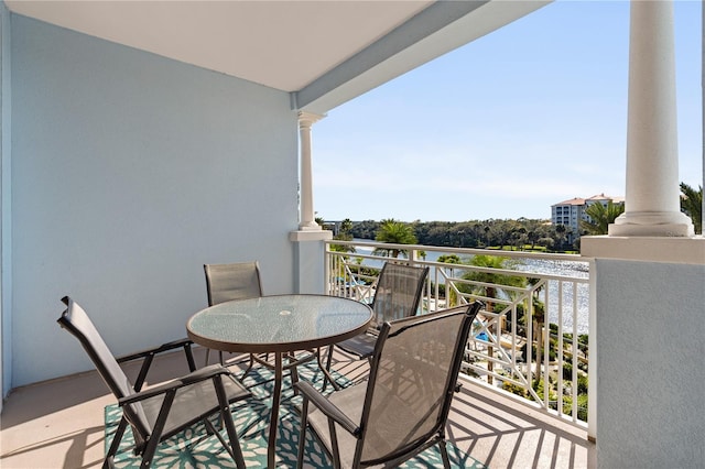 102 Yacht Harbor Dr Unit 475, Palm Coast, FL 32137 - balcony featuring a water view