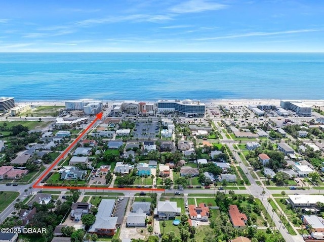 918 N Wild Olive Ave, Daytona Beach, FL 32118 - aerial view of property's location with a large body of water