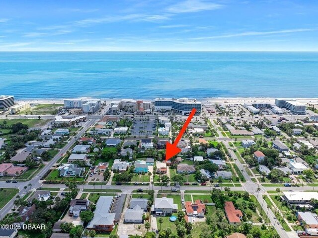 918 N Wild Olive Ave, Daytona Beach, FL 32118 - aerial view of property's location with a nearby body of water and nearby urban area