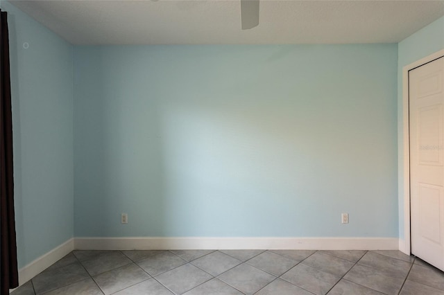 38 Mount Vernon Ln, Palm Coast, FL 32164 - spare room with light tile patterned floors and ceiling fan