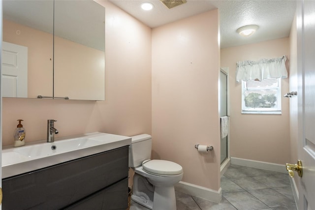 38 Mount Vernon Ln, Palm Coast, FL 32164 - bathroom featuring vanity, a shower stall, and tile patterned floors
