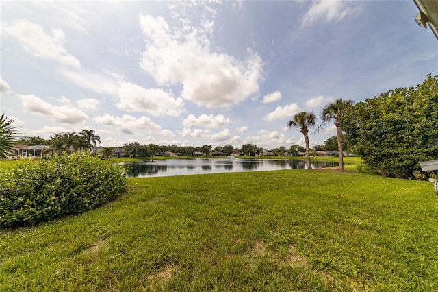 38 Mount Vernon Ln, Palm Coast, FL 32164 - view of green lawn with a water view