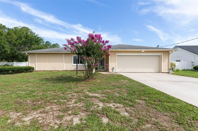 1 Wilson Pl, Palm Coast, FL 32164 - single story home featuring an attached garage and concrete driveway