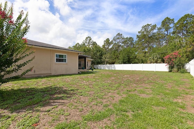 1 Wilson Pl, Palm Coast, FL 32164 - view of fenced backyard