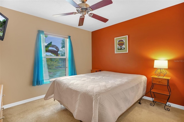 5 Zorlou Ct, Palm Coast, FL 32164 - bedroom with carpet floors and ceiling fan