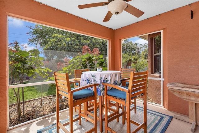 5 Zorlou Ct, Palm Coast, FL 32164 - view of sunroom / solarium