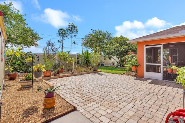 5 Zorlou Ct, Palm Coast, FL 32164 - fenced backyard featuring a patio