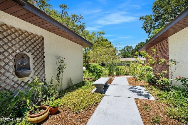 1108 Northside Dr, Ormond Beach, FL 32174 - view of side of property with stucco siding