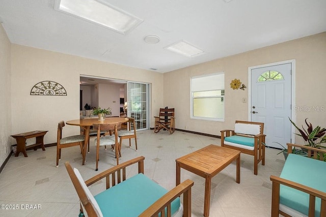 1108 Northside Dr, Ormond Beach, FL 32174 - living area with light floors