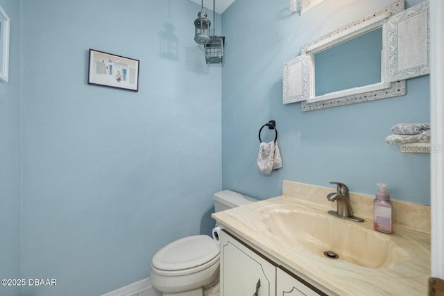 1108 Northside Dr, Ormond Beach, FL 32174 - bathroom with vanity and toilet