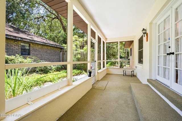 1108 Northside Dr, Ormond Beach, FL 32174 - view of unfurnished sunroom