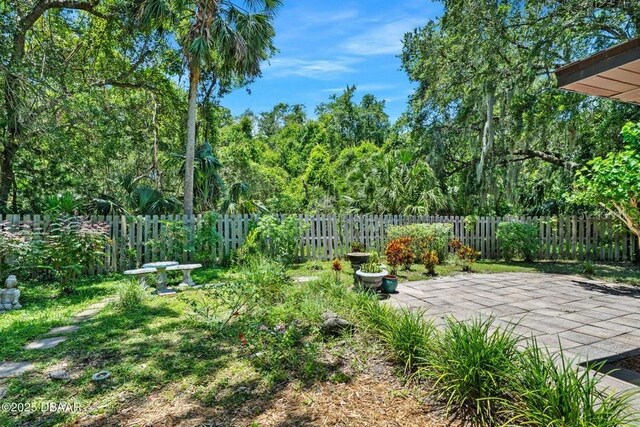 1108 Northside Dr, Ormond Beach, FL 32174 - view of yard with a patio area