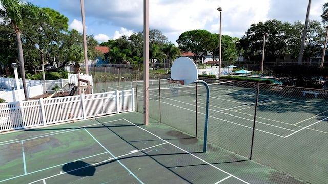 4655 46th Street Ct W Unit 101, Bradenton, FL 34210 - view of home's community with a tennis court