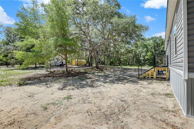 606 Ofarrell Ave, Interlachen, FL 32148 - view of yard featuring stairs